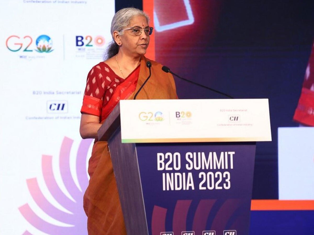 Nirmala Sitharaman in B20 Summit: ...जब व‍ित्‍त मंत्री ने कहा, मैं चीन की बजाय भारत की कहानी सुनाना पसंद करूंगी; क्‍या है माजरा?