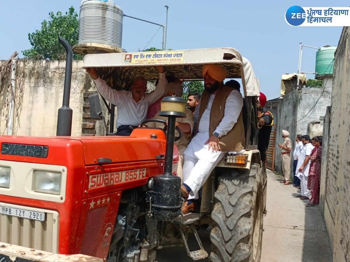 Punjab News: ਪਿੰਡ ਹਰਸਾ ਬੇਲਾ ਜਿੱਥੇ ਹੁਣ ਪਹੁੰਚਣਾ ਹੋਇਆ ਮੁਸ਼ਕਿਲ! ਟਰੈਕਟਰ 'ਤੇ ਪਿੰਡ ਦੇ ਹੋਏ ਨੁਕਸਾਨ ਦਾ ਜਾਇਜ਼ਾ ਲੈਣ ਪਹੁੰਚੇ ਹਰਜੋਤ ਬੈਂਸ 