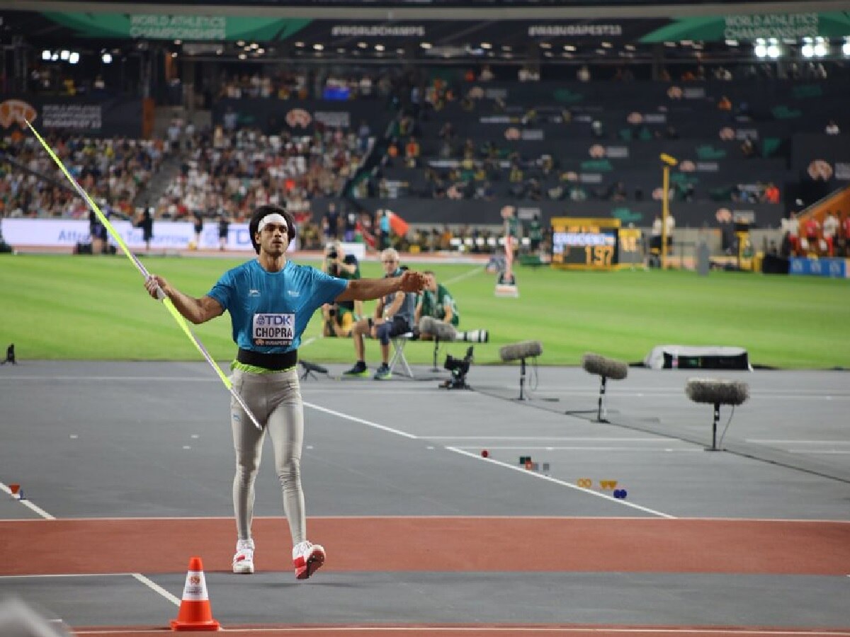 Neeraj Chopra Win First Gold Medal In World Athletics Championships ...