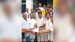 किसान की पत्नी हुई बेहोश, लोगों का थाने में हंगामा, तहसीलदार पर कार्रवाई की मांग