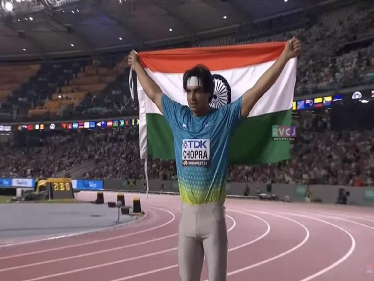 World Athletics Championships में गोल्ड जीतने के बाद क्या बोले नीरज चोपड़ा, कहा...