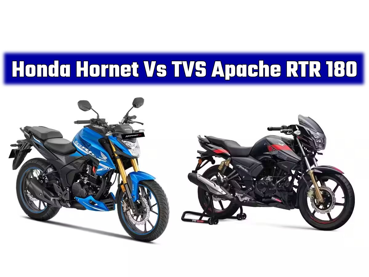 Honda Hornet vs TVS Apache RTR 180