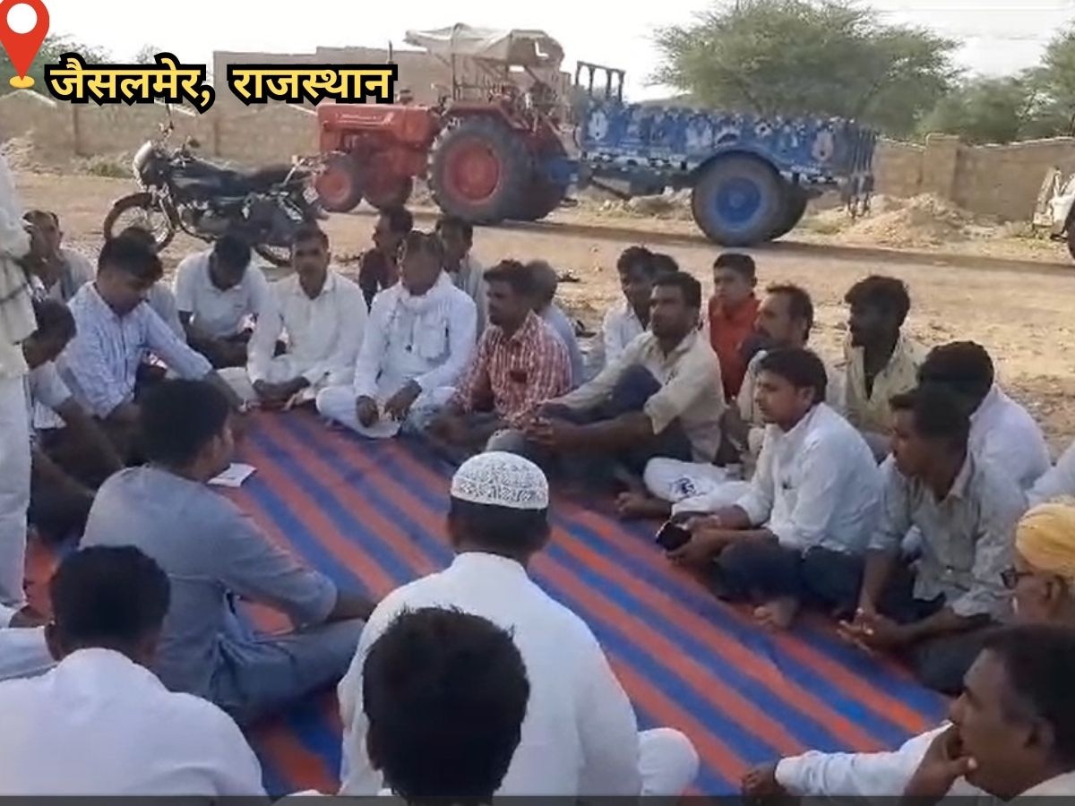 Jaisalmer news: किसानों की चेतावनी सिंचाई का पानी नहीं मिला तो होगा उग्र आंदोलन