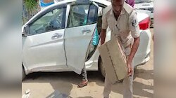 360 लीटर बीयर और 12 लीटर विदेशी शराब के साथ होंडा सिटी कार जब्त, चालक फरार