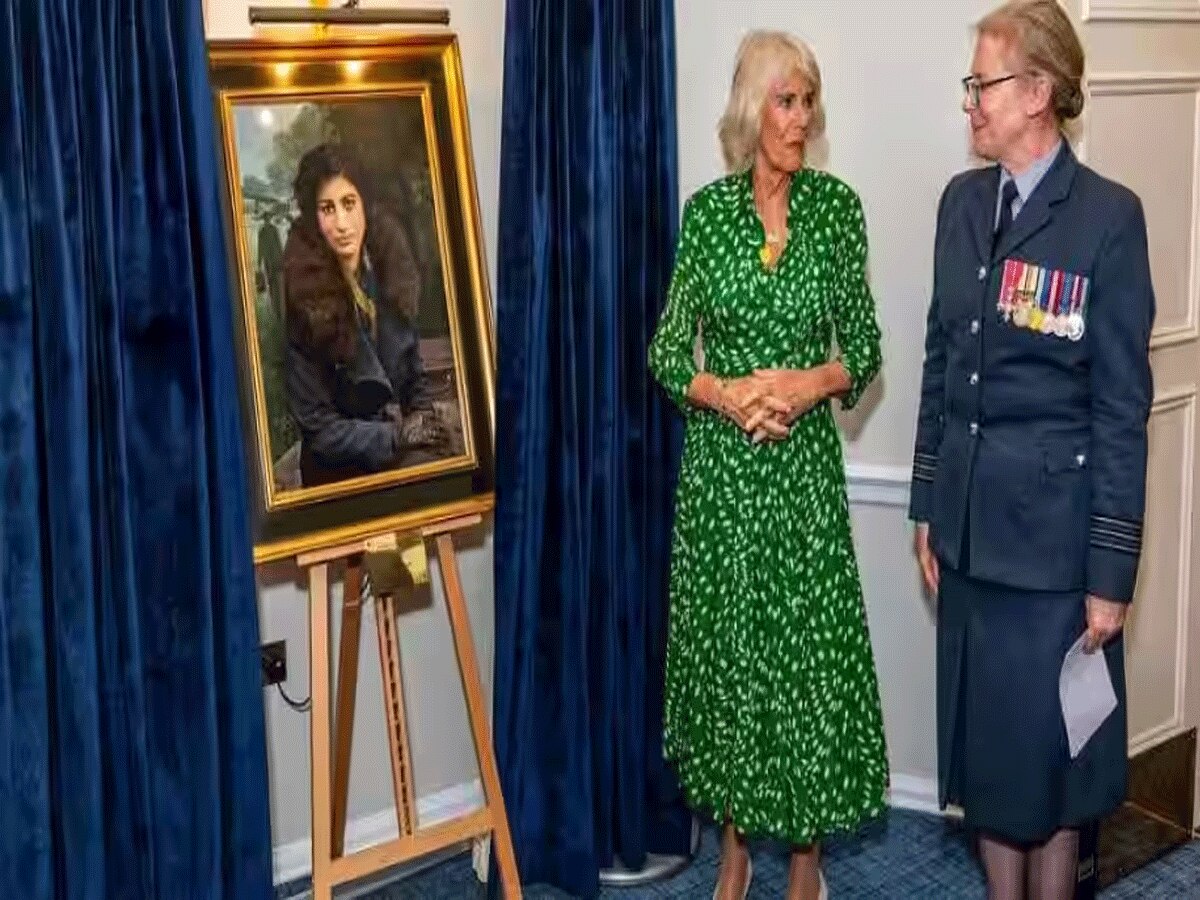 First Indian Spy: नूर इनायत खान कौन थीं? जिनके चित्र का ब्रिटेन की रानी कैमिला ने किया अनावरण
