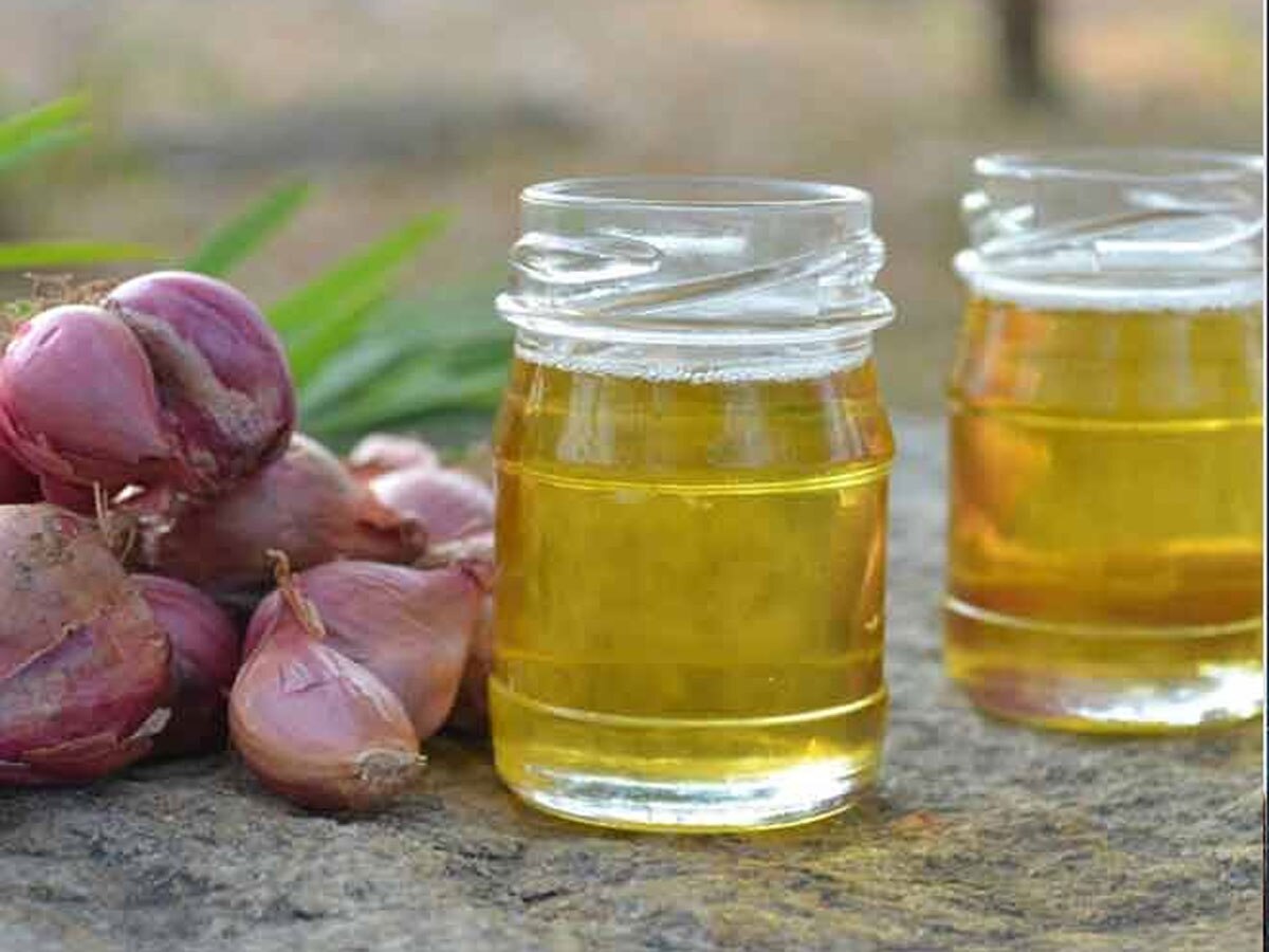 प्याज का रस और जैतून का तेल