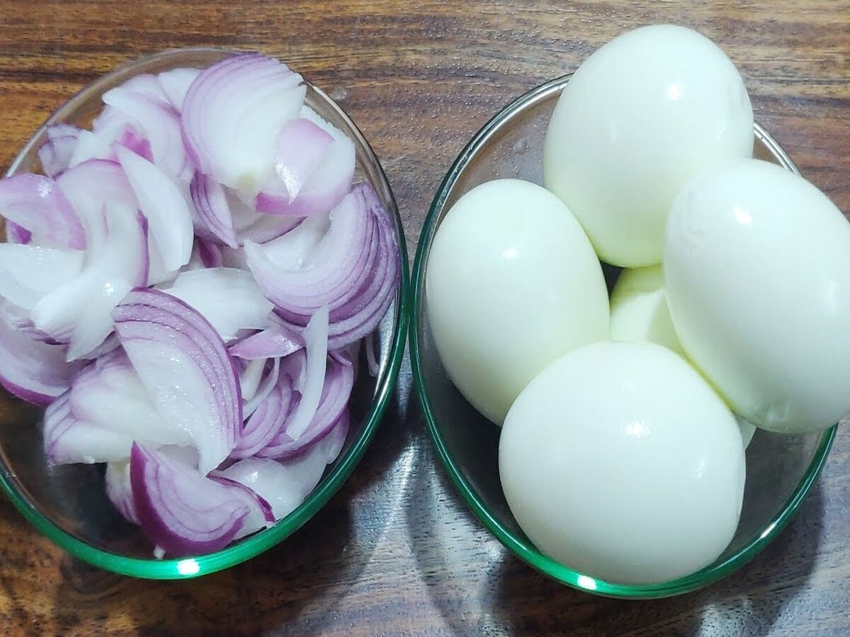 प्याज का रस और अंडा