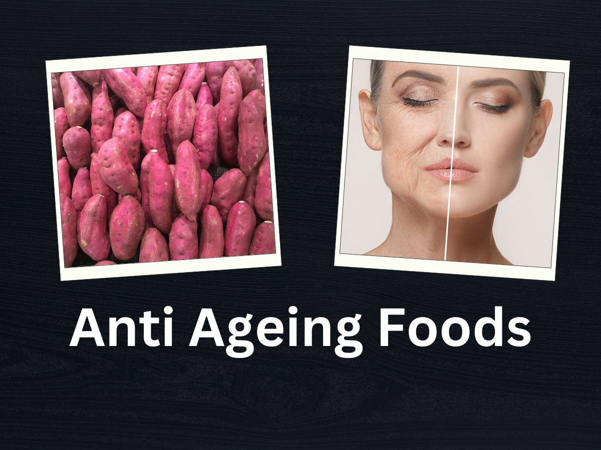 Beta Carotene in Sweet Potato Helps in Anti Ageing Process Walnut For