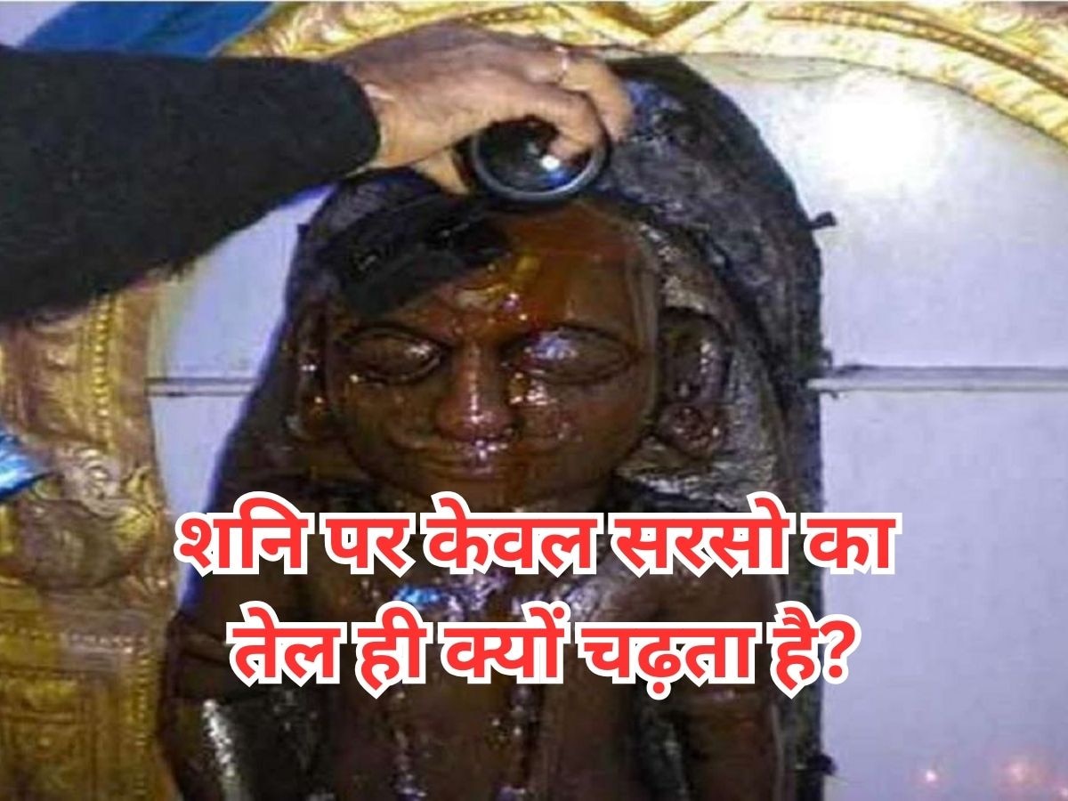 Lord Hanuman Shani Dev: शनि देव पर आखिर सरसो का तेल ही क्यों चढ़ाया जाता है, कोई और तेल क्यों नहीं? 
