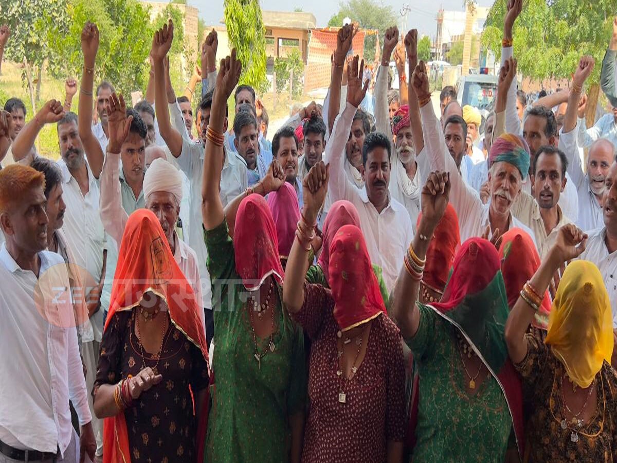 नागौर: किसानों को जबरदस्ती धरना स्थल से हटाया, नाराज किसानों ने उठाया ये बड़ा कदम
