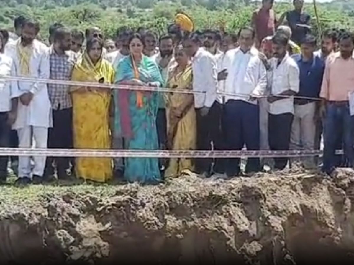 राजसमंद: सांसद दीया कुमारी ने मावली मारवाड़ ब्रॉडगेज के निर्माण कार्य का किया अवलोकन, कहा राज्य सरकार नहीं चाहती विकास