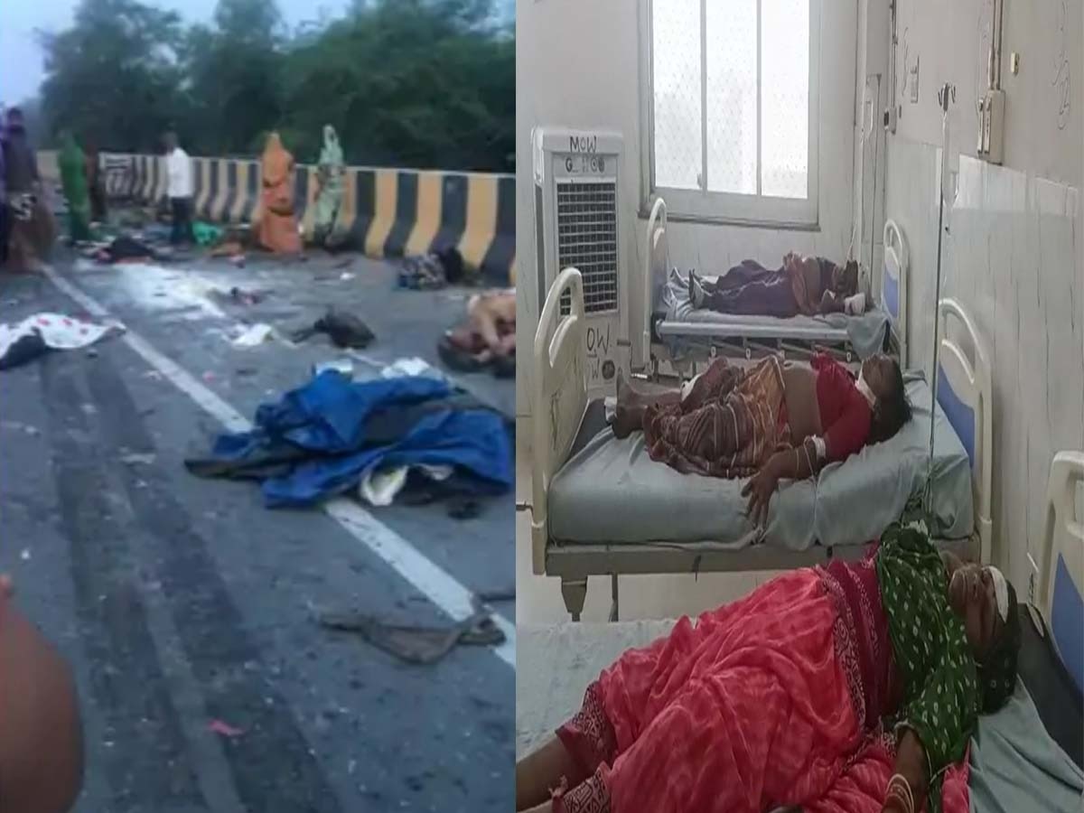 भरतपुर में मौत की काली सुबह, बस और ट्रक की टक्कर से 12 की मौत, सड़कों पर बिखरी जिंदगियां..