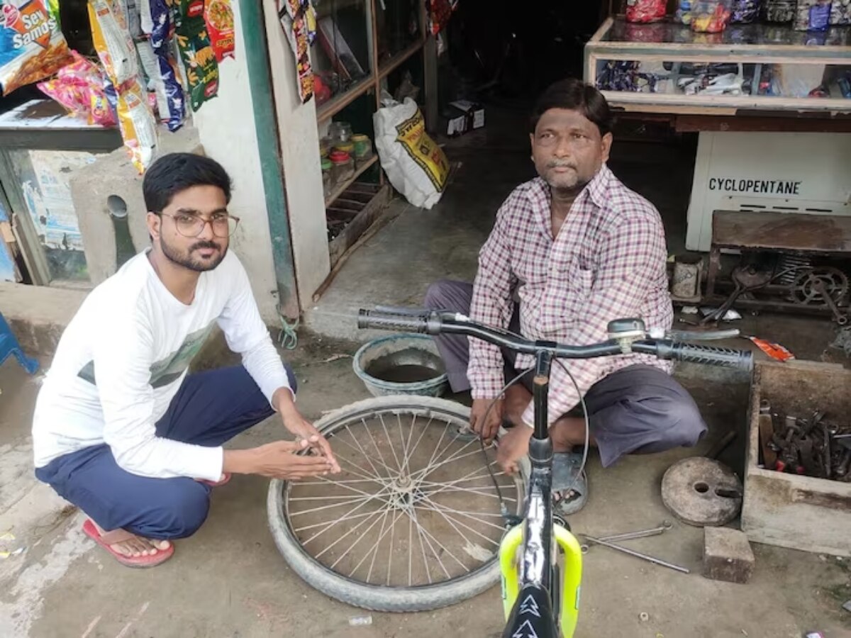 Prayagraj Puncture mechanic son ahad ahmed Crack UP PCSJ 