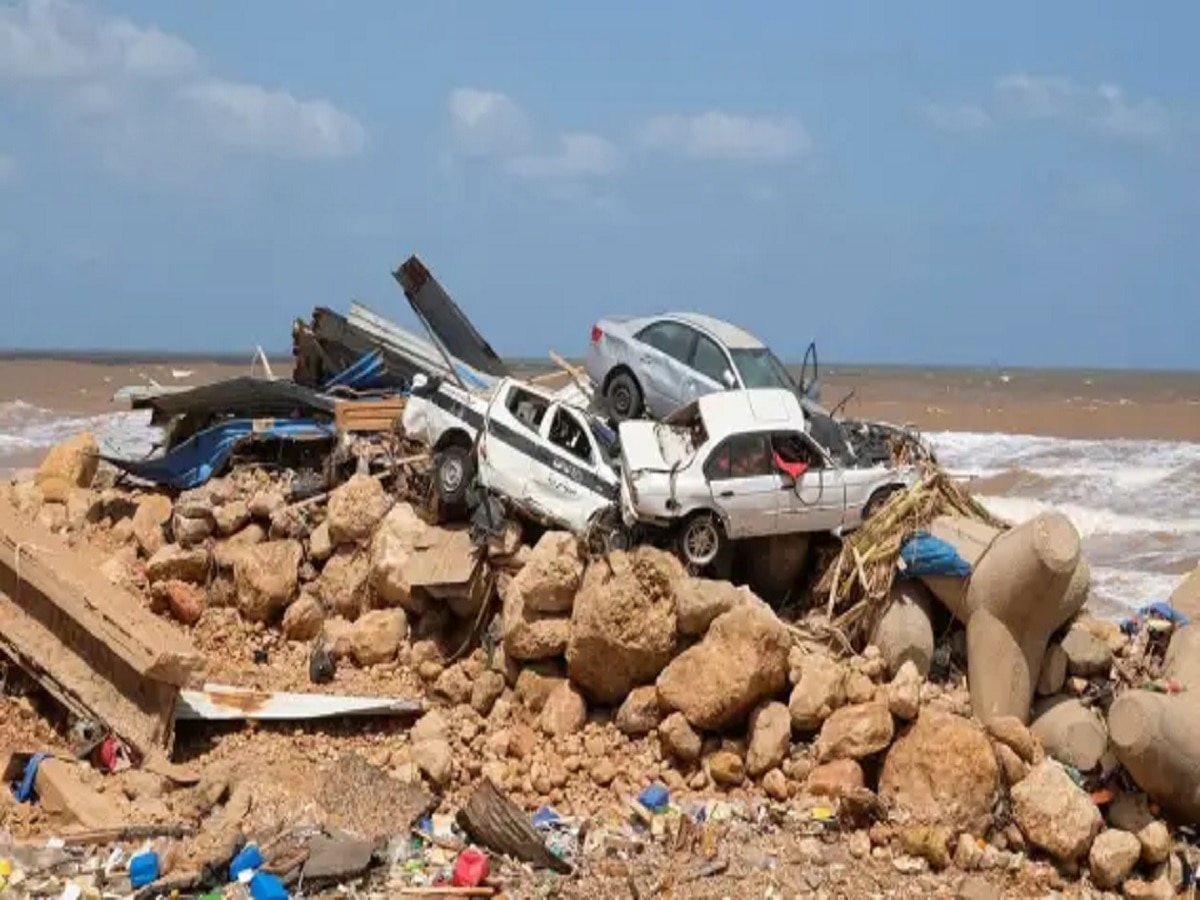 Libya Floods: लीबिया में बाढ़ का कहर, अब तक 5300 लोग मरे, इतने हजार लोग लापता 