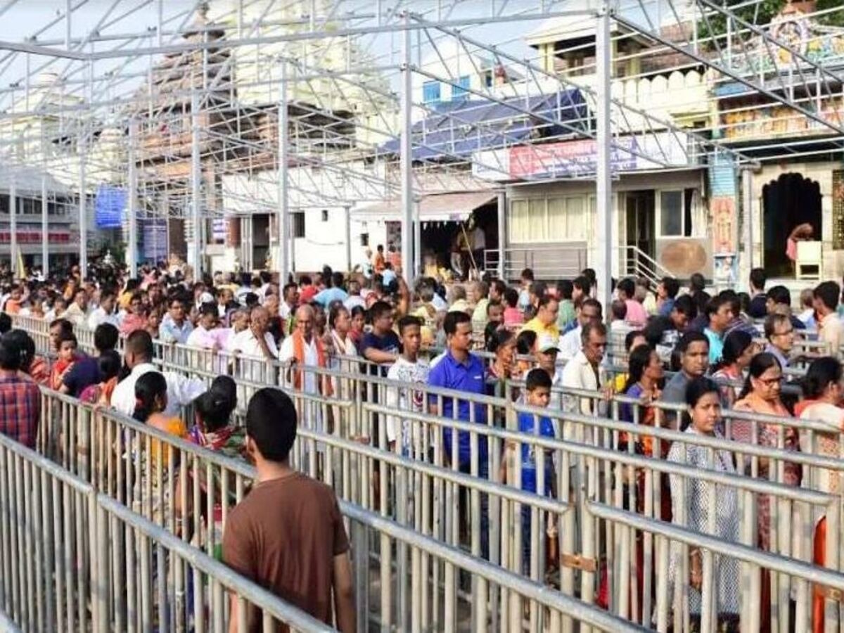 Srimandir Darshan System: ଦର୍ଶନ ଲାଗି ଶ୍ରୀମନ୍ଦିର ପ୍ରଶାସନ ପକ୍ଷରୁ ୧୦ ଧାଡ଼ି ବିଶିଷ୍ଟ ବିରାଟ ବ୍ୟାରିକେଡ଼ ବ୍ଯବସ୍ଥା ଆରମ୍ଭ