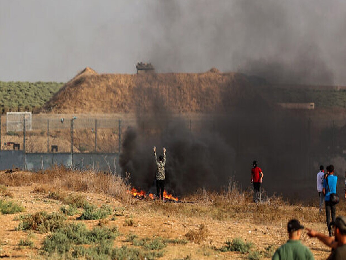 Gaza Strip Blast: गाजा पट्टी पर ब्लास्ट, 5 फिलिस्तीनियों की मौत 25 घायल