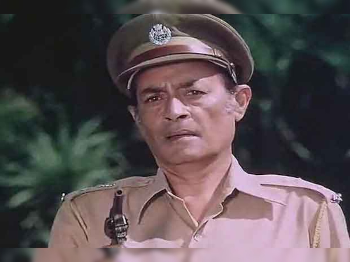Bollywood actor iftikhar mostly played police officer in his films ...