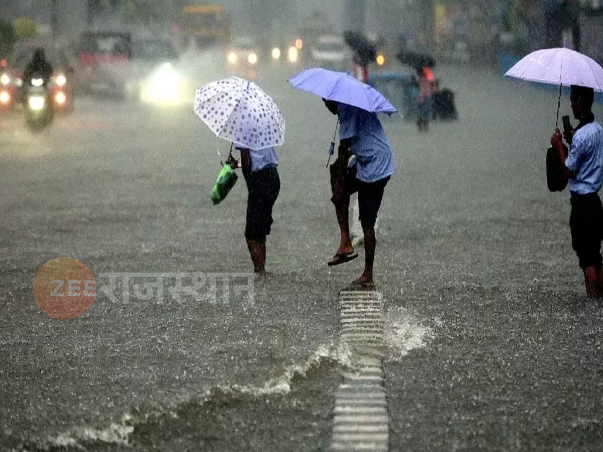 Rajasthan Weather Update: मौसम का ताजा अपडेट, इन जिलों में भारी बारिश की चेतावनी,ऑरेंज अलर्ट 