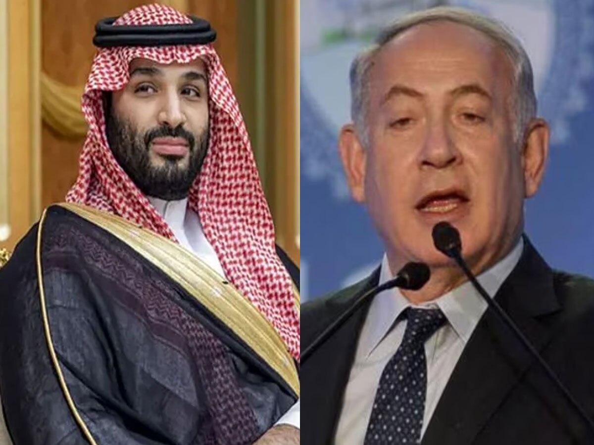 अमेरिका को सऊदी ने दिया झटका! नक्शे से इजराइल गायब