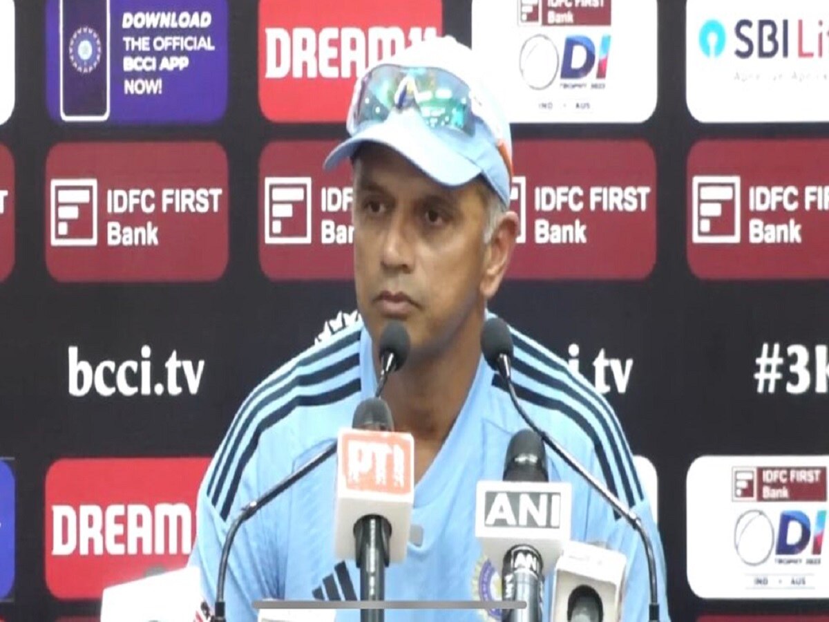 Rahul Dravid Press conference (ସୌ: ସୋସିଆଲ ମିଡିଆ)