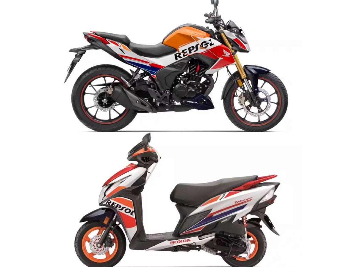 Honda Hornet 2.0 and Dio 125 Repsol Edition