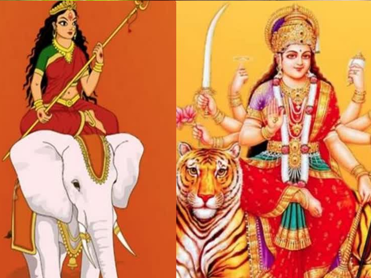 बेहद खास संकेत दे रही है शारदीय नवरात्रि पर मां दुर्गा के आगमन-प्रस्थान की सवारी बेहद खास संकेत दे रही है शारदीय नवरात्रि पर मां दुर्गा के आगमन-प्रस्थान की सवारी
