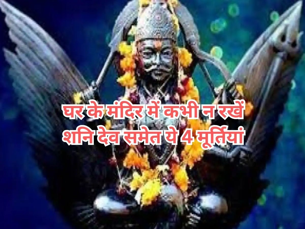 Shaniwar ke Upay: घर में गलती से भी न रखें ये 4 प्रतिमाएं, केवल मंदिर में ही करें पूजा वरना आपको बर्बाद कर देंगे शनि देव! 