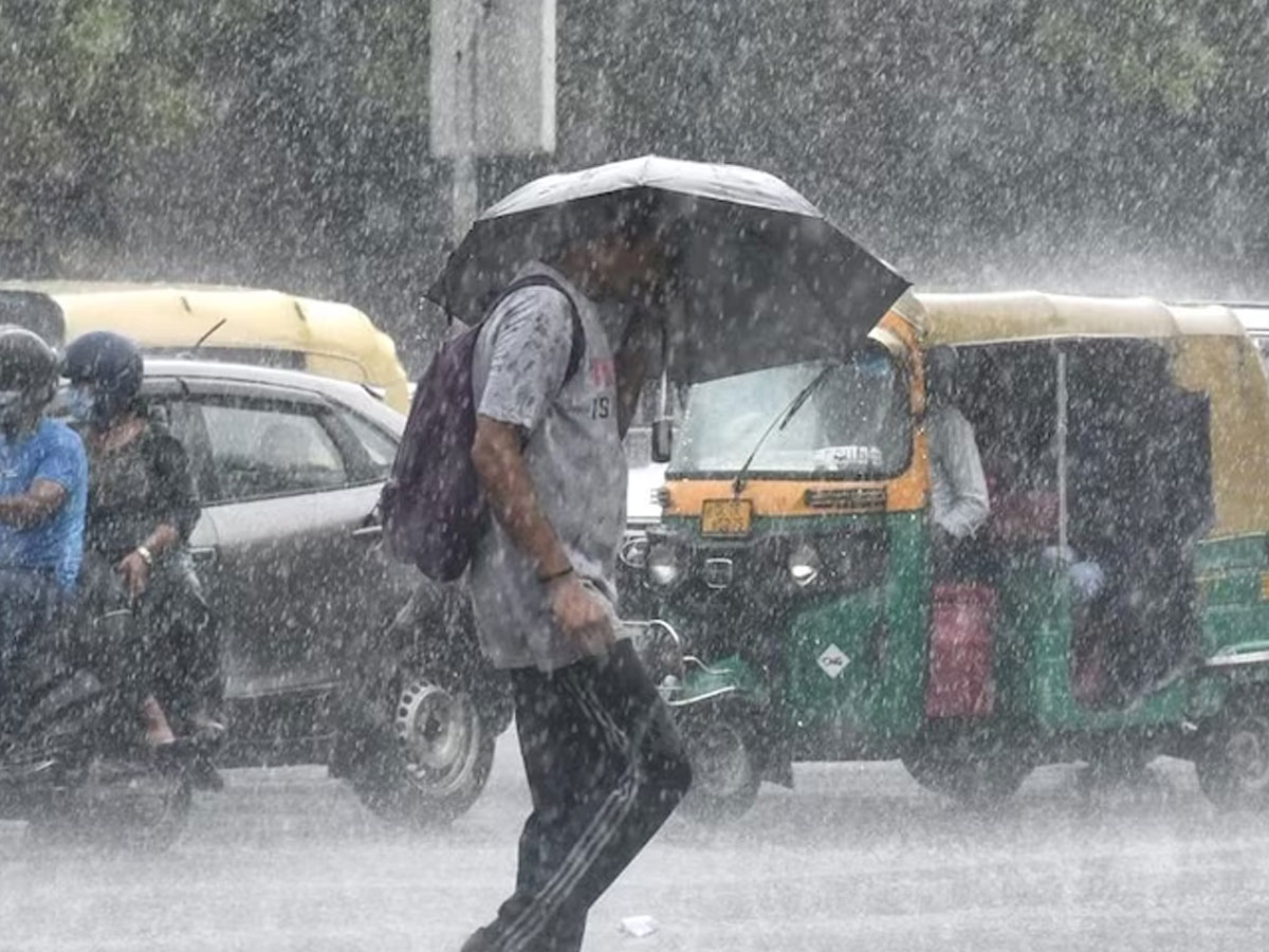 Delhi-NCR में हुई झमाझम बारिश; उमस भरी गर्मी से मिली राहत Delhi-NCR में हुई झमाझम बारिश; उमस भरी गर्मी से मिली राहत
