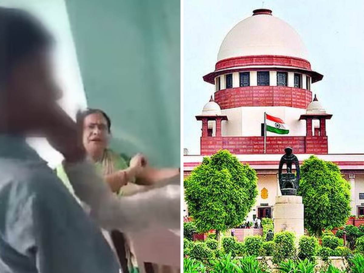 छात्र को दंड देने के मामले में SC ने पूछा- ये कैसी शिक्षा, बच्चे को उसके धर्म के कारण पीटने का आदेश दिया गया?