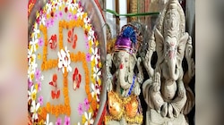 Barnala में कच्ची मिट्टी की बनी गणेश जी की मूर्तियों का किया गया विसर्जन