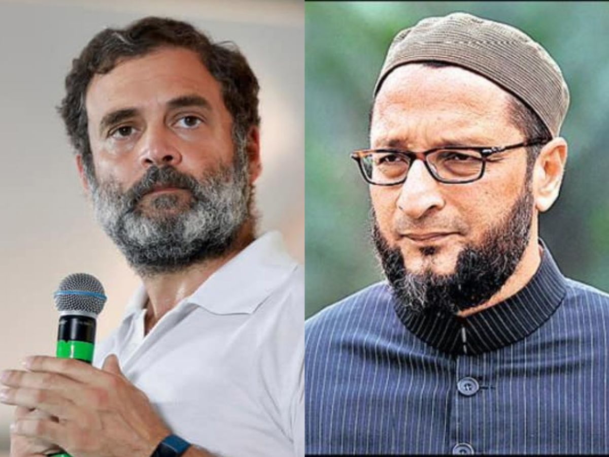 कांग्रेस पर 'मस्जिद' ढहाने के आरोप, ओवैसी की राहुल को खुली चुनौती- हैदराबाद से चुनाव लड़कर देख लें