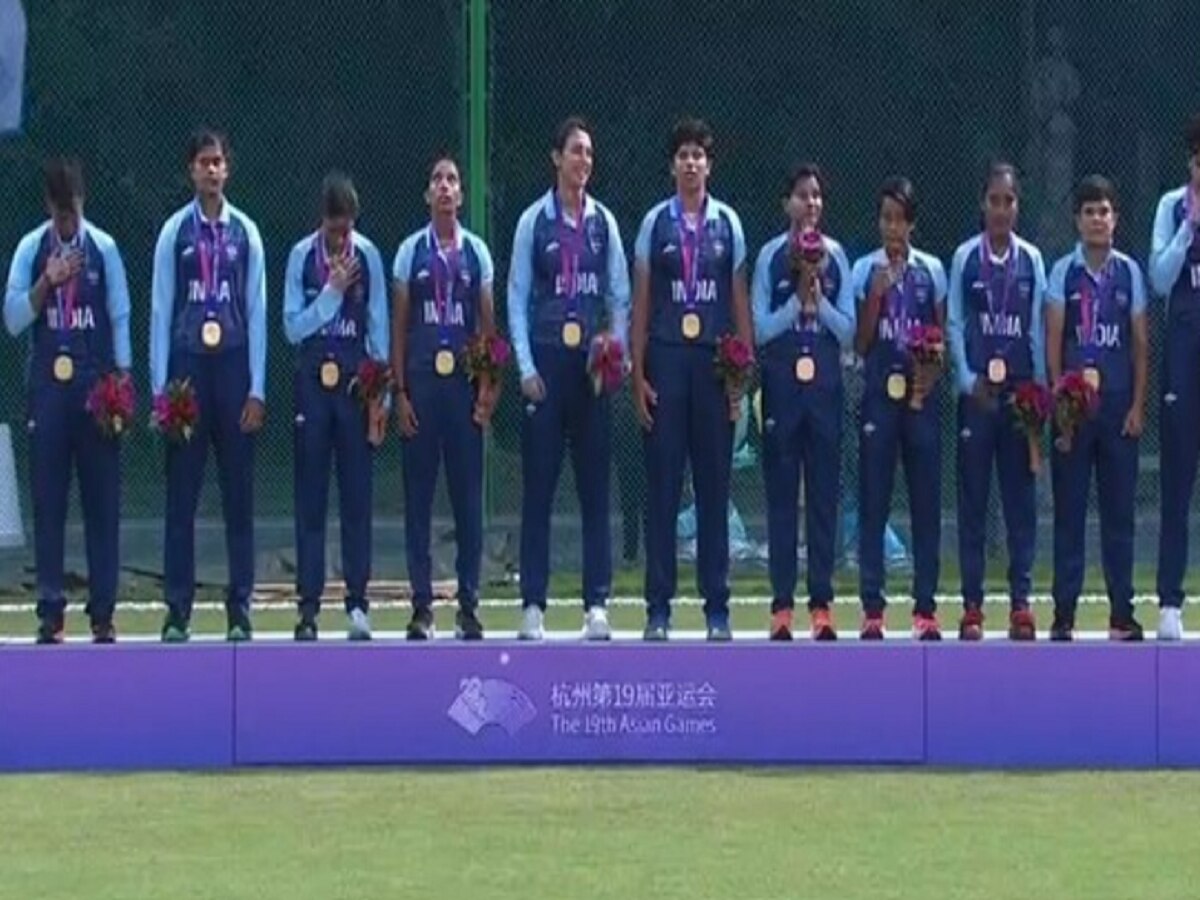 Asian Games 2023, IND vs SL: भारतीय महिला क्रिकेट टीम ने रचा इतिहास, एशियन गेम्स में पहली बार जीता गोल्ड मेडल