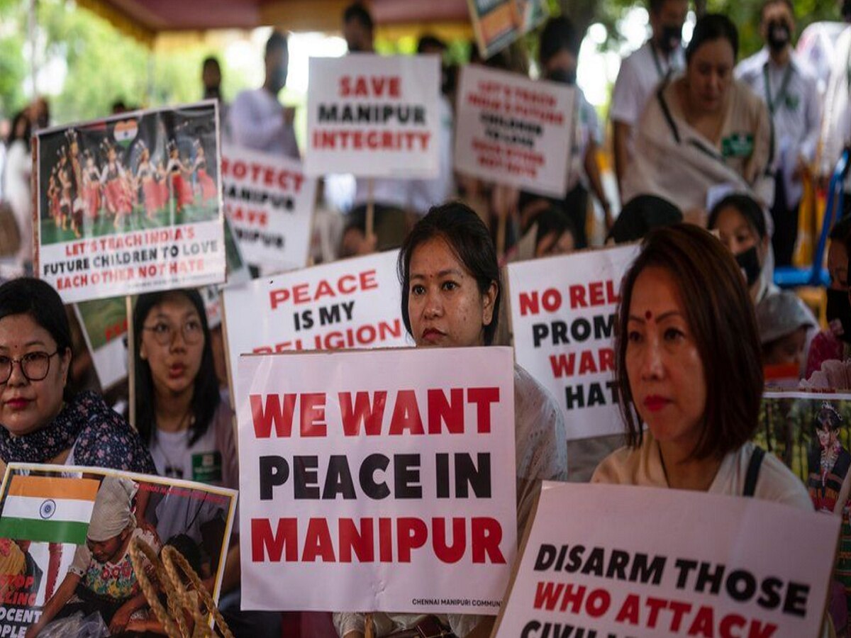 Manipur violence (ସାଙ୍କେତିକ ଫଟୋ- ସୌ: ସୋସିଆଲ ମିଡିଆ)