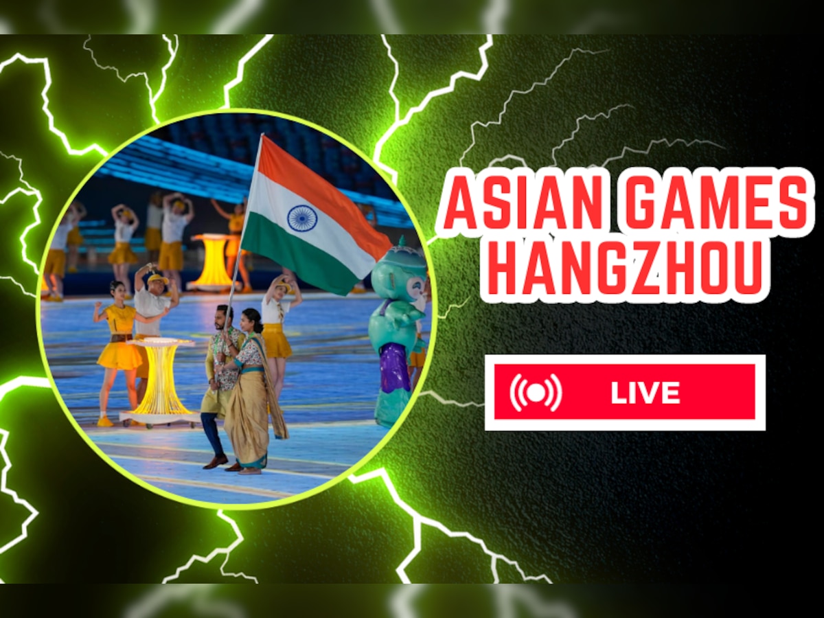 Asian Games Day 6 Live Updates: ट्रैक एंड फील्ड में भी खुला भारत का खाता, किरण ने शॉटपुट में जीता ब्रॉन्ज मेडल