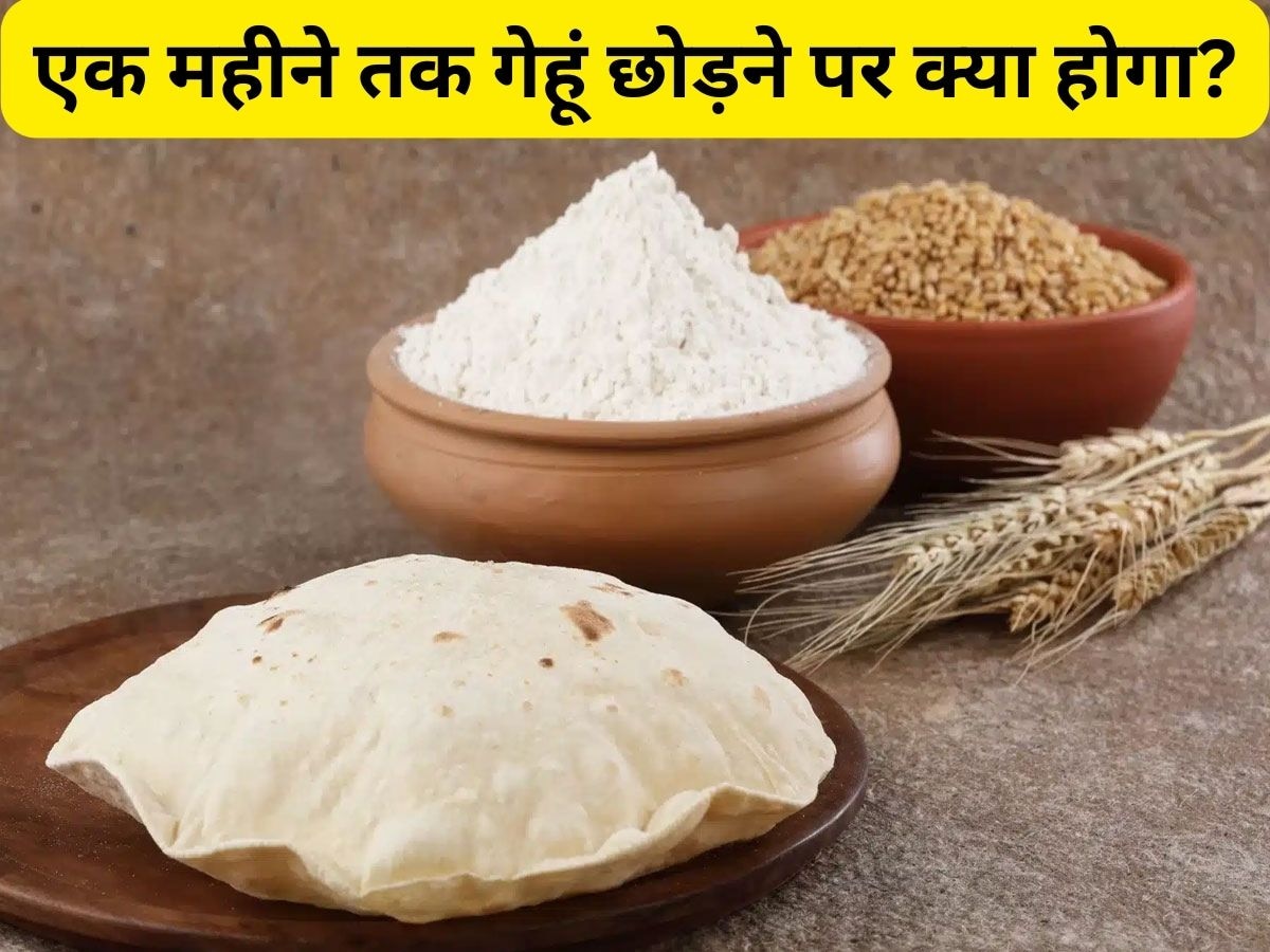 Wheat Flour: अगर एक महीने तक गेहूं का आटा न खाएं तो सेहत को क्या फायदे होंगे,जानिए डिटेल