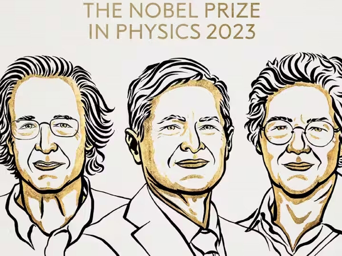 Nobel Prize 2023: फिजिक्स में नोबेल पुरस्कार का ऐलान, इन तीन वैज्ञानिकों को दिया जाएगा अवॉर्ड