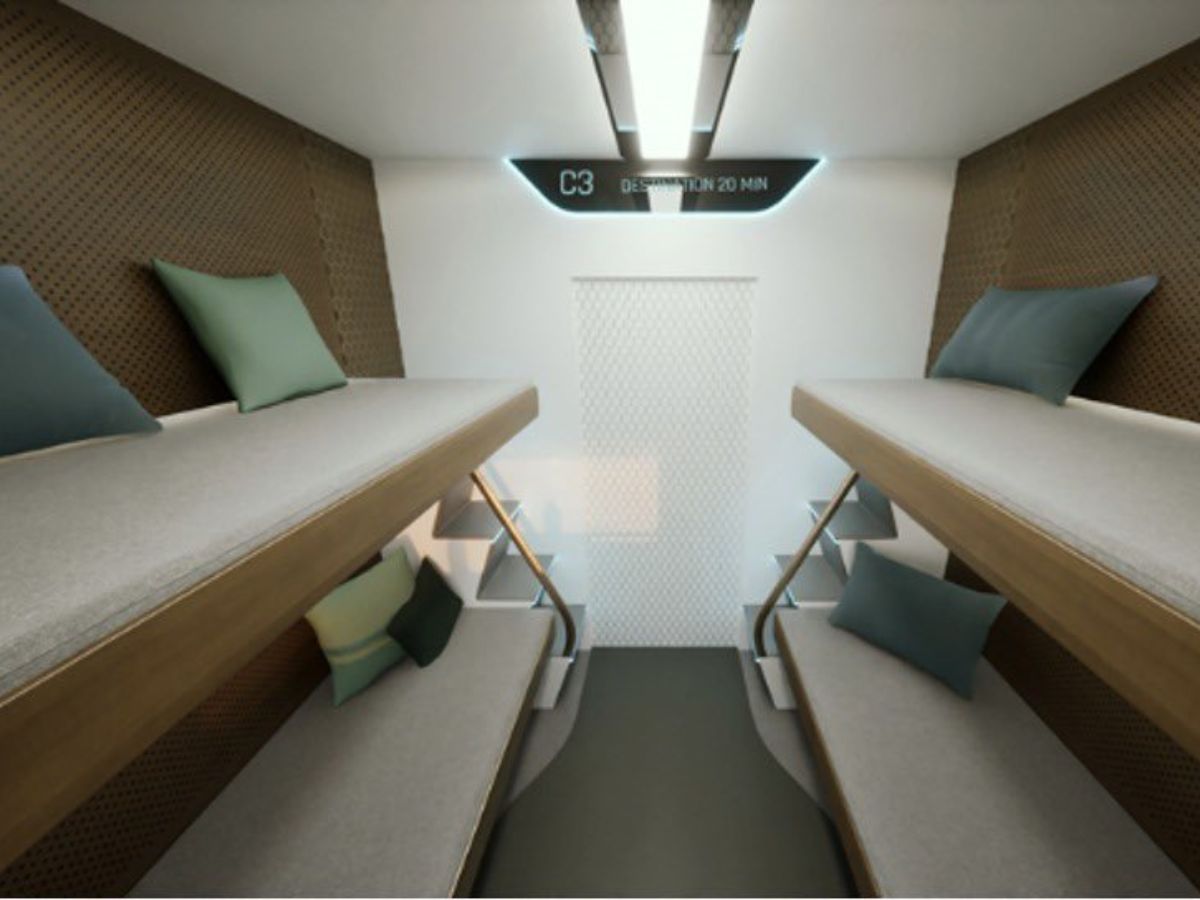 Pantry compartment in Vande Bharat sleeper train