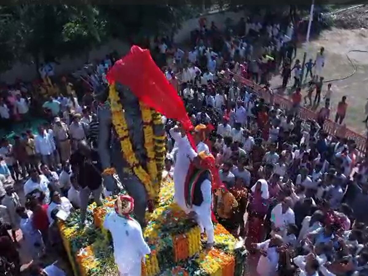 चित्तौड़गढ़- बेगूं विधायक ने इतिहास के महान जननायकों की भव्य प्रतिमाओं का किया अनावरण