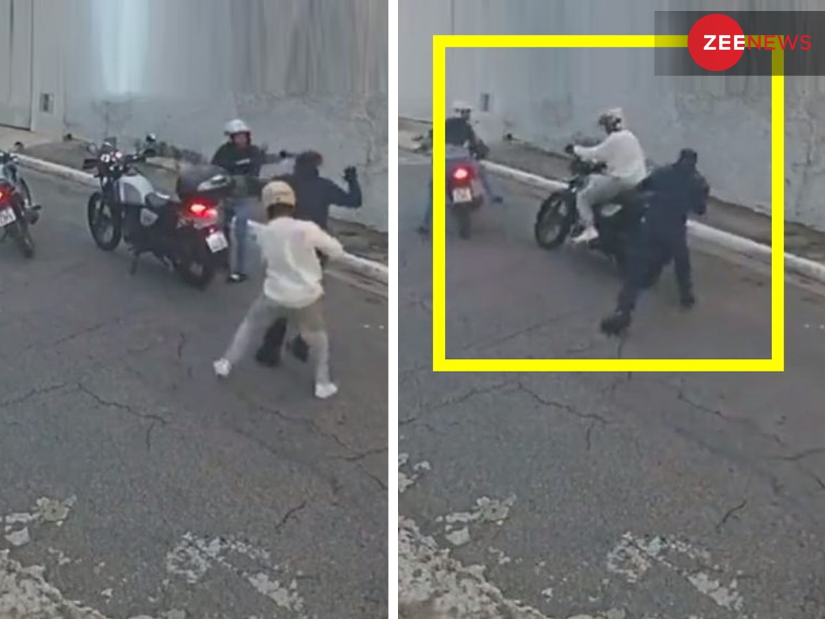 Shocking: बाइक लूटने आए लुटेरे तो मालिक ने लगाया ऐसा दिमाग, इंच तक आगे नहीं बढ़ा पाए और फिर 