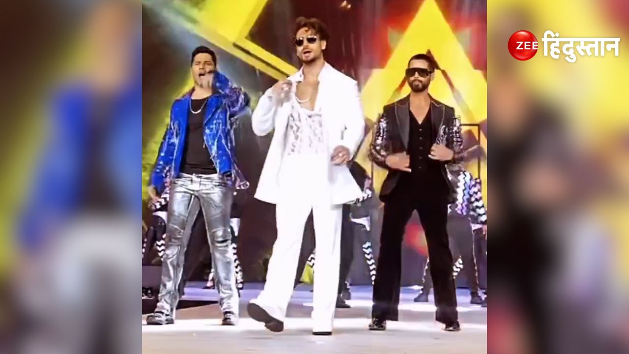 Bollywood Stars Varun Dhawan Tiger Shroff And Shahid Kapoor Created A Stir On The Stage By 5499