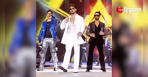 Bollywood Stars Varun Dhawan Tiger Shroff And Shahid Kapoor Created A Stir On The Stage By 5560