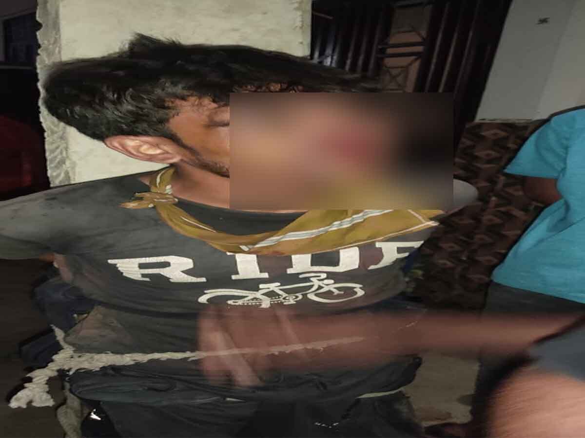 Jaipur News: घर में घूसे चोर की लोगों ने जमकर की धुनाई, नाक-मुंह से निकला खून