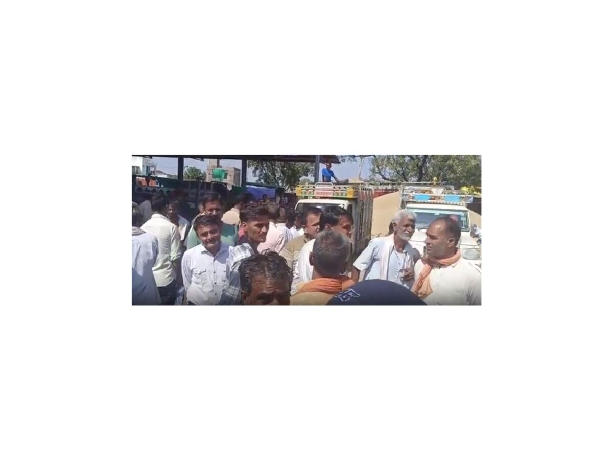 Jhalawar news:अनाज मंडी की वरदात मंडी में चोरी कर 10 लीख से भरा गल्ला ले उडे़ बदमाश 