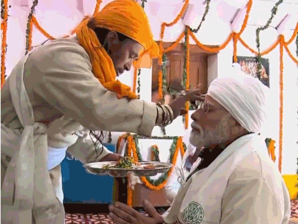 PHOTOS: PM Modi Performs Pooja At Parvati Kund In Pithoragarh ...