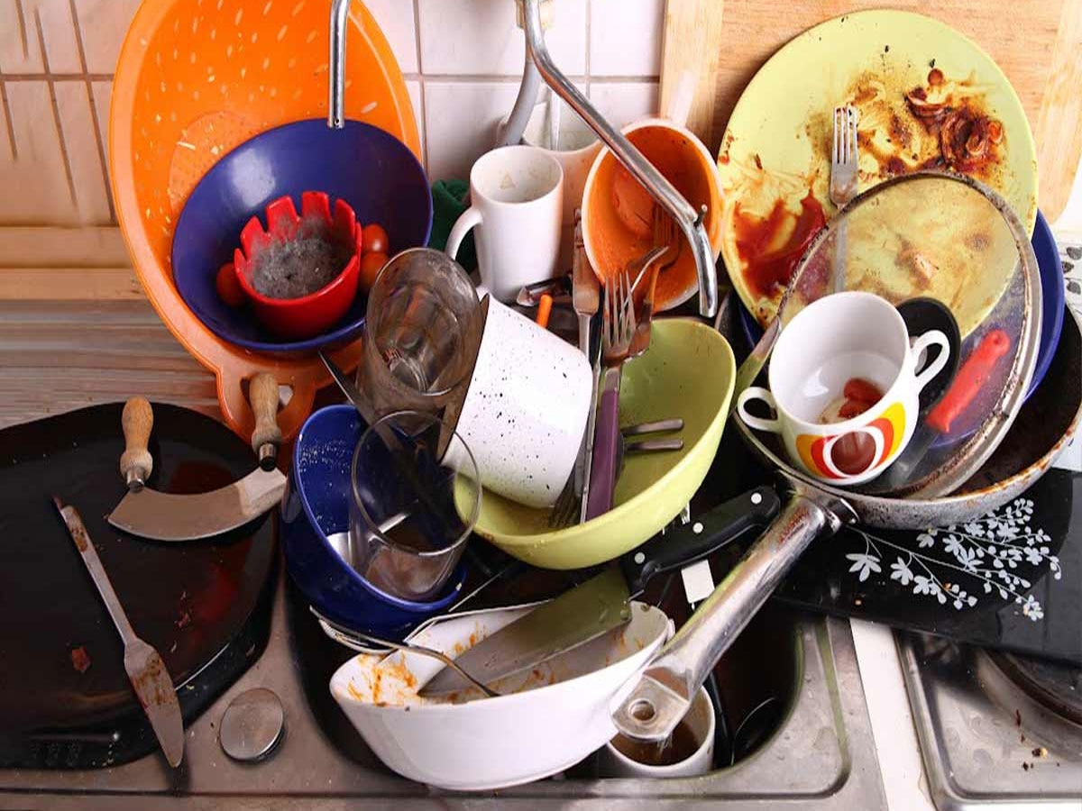 How to Wash Utensils Without Water Kitchen Hacks Hindi lifestyle news