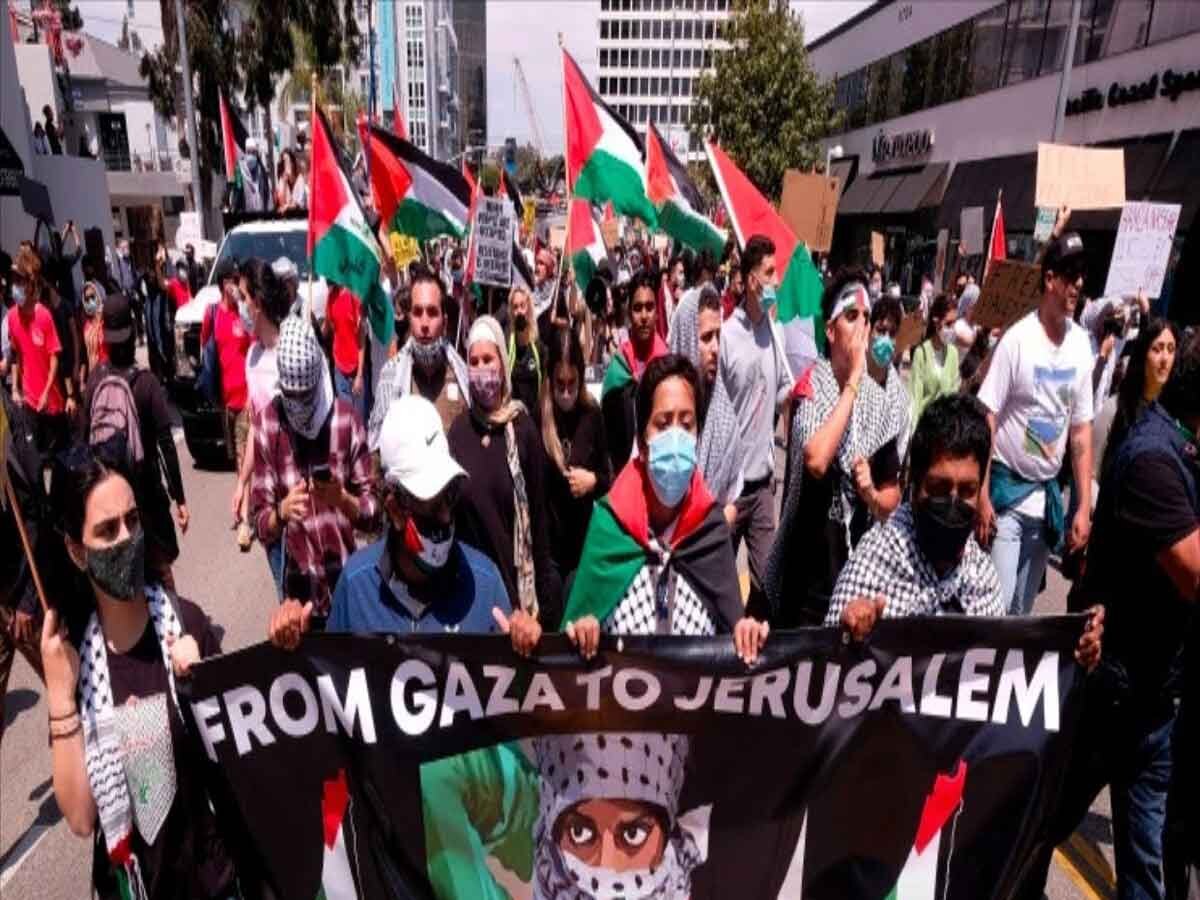 Israel-Hamas War: इस देश में फिलिस्तीन के समर्थन में होने वाले सभी प्रदर्शनों पर लगी रोक, प्रोटेस्ट करने पर होगी गिरफ्तारी