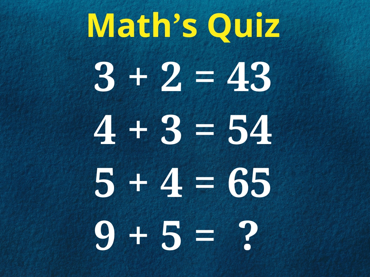 Math Quiz: मात्र 10 सेकेंड में सॉल्व करें यह सवाल, 99% लोग मान चुके हैं हार