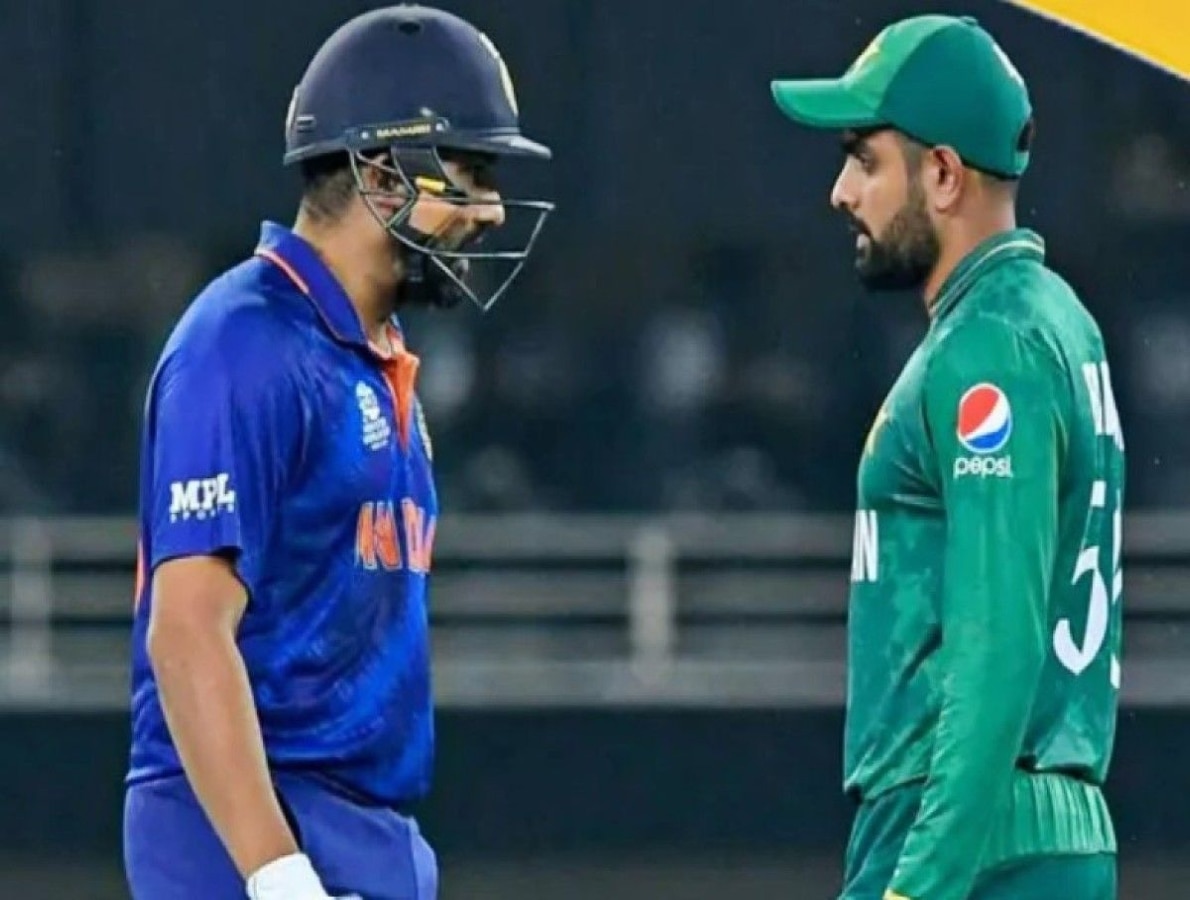 IND Vs PAK Live Cricket Score catch ball by ball commentary of world