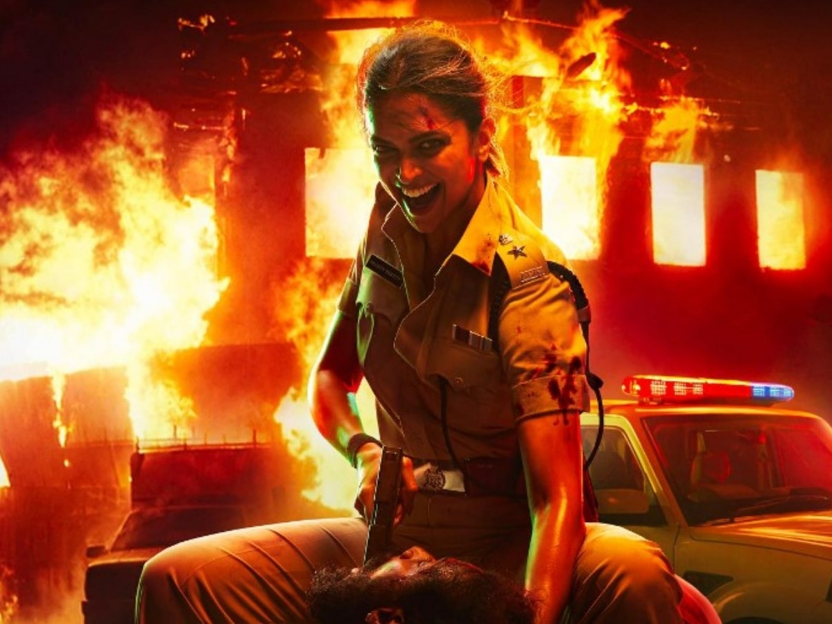 Singham Again: &#039;सिंघम अगेन&#039; से Deepika Padukone लुक हुआ आउट, धमाकेदार एक्शन करती दिखीं एक्ट्रेस