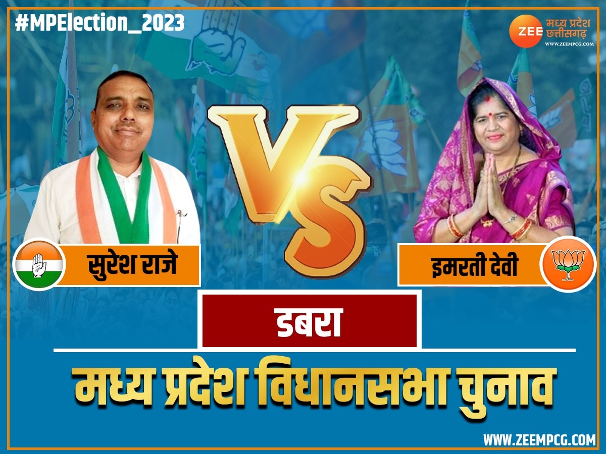 Dabra Chunav Result: इमरती देवी लगातार दूसरी बार चुनाव हारीं, सुरेश राजे 2267 वोटों से जीते
